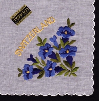 Taschent�cher bestickt (25x25cm) / 10-1267
