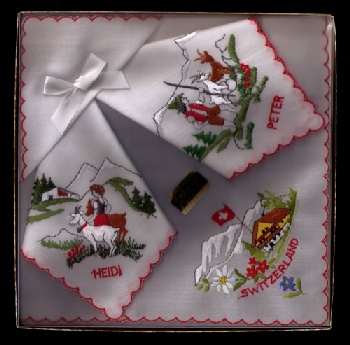 Geschenkpackungen bestickt   3 Stck (20x20cm) / 11-0547