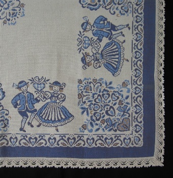 Deckeli gewoben (35x35cm) / 70-1031-01