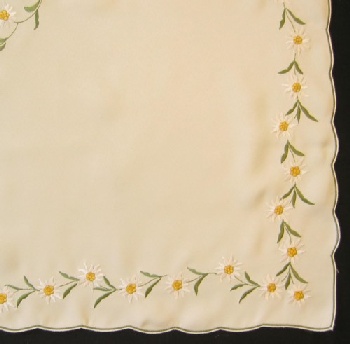 Doilies embroidered (ov. 25x35cm) / 80-1134