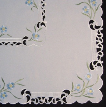 Tablecloths embroidered (sq. 90x90cm) / 80-1536