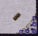 Taschentcher bestickt (25x25cm) / 10-1074