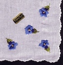Taschentcher bestickt (28x28cm) / 10-1261