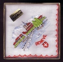 Geschenkpackungen bestickt   1 Stck (11x11cm) / 11-0236