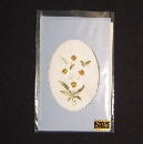 Handkerchiefs emb. mounted of 1 piece (obl. 116x180cm) / 11-0362