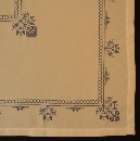 Doilies embroidered (obl. 40x80cm) / 80-1521
