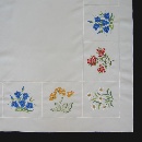Tablecloths embroidered (sq. 90x90cm) / 80-1607