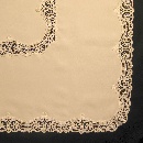 Decken mit Spitze (90x90cm) / 80-1617