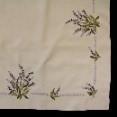Tablecloths embroidered (sq. 90x90cm) / 80-1651