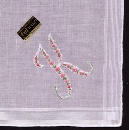 Taschentcher bestickt (32x32cm) / 81-0314-K