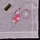 Taschentcher bestickt (32x32cm) / 81-0332