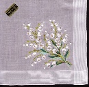 Handkerchiefs embroidered (sq. 37x37cm) / 81-0424