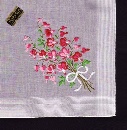 Handkerchiefs embroidered (sq. 37x37cm) / 81-0428