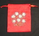 Gift bags embroidered (obl. 11x14cm) / 83-0026-05