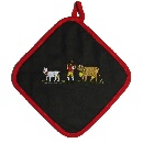 Topflappen best. (20x20cm) / 83-0517