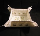 Bread baskets embroidered (sq. 25x25cm) / 83-1000