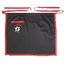 Kchenschrze bestickt (57x72cm) / 83-2510