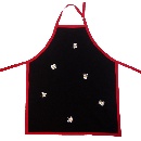 Aprons embroidered (obl. 72x85cm) / 83-2512
