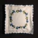 Duftkissen bestickt (13x13cm) / 83-5501