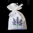 Bags emb. filled with lavender (obl. 10x15cm) / 83-5519