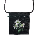 Geldtasche bestickt (9x9cm) / 92-1002-06